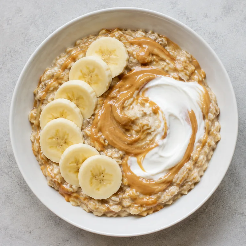 Banana Peanut Oats