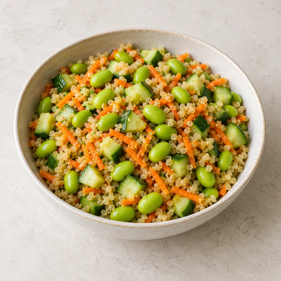 Edamame Quinoa Salad