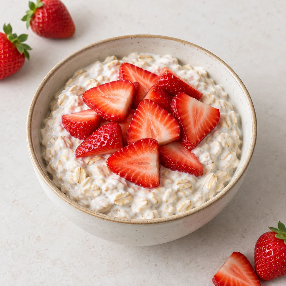 Strawberry Overnight Oats